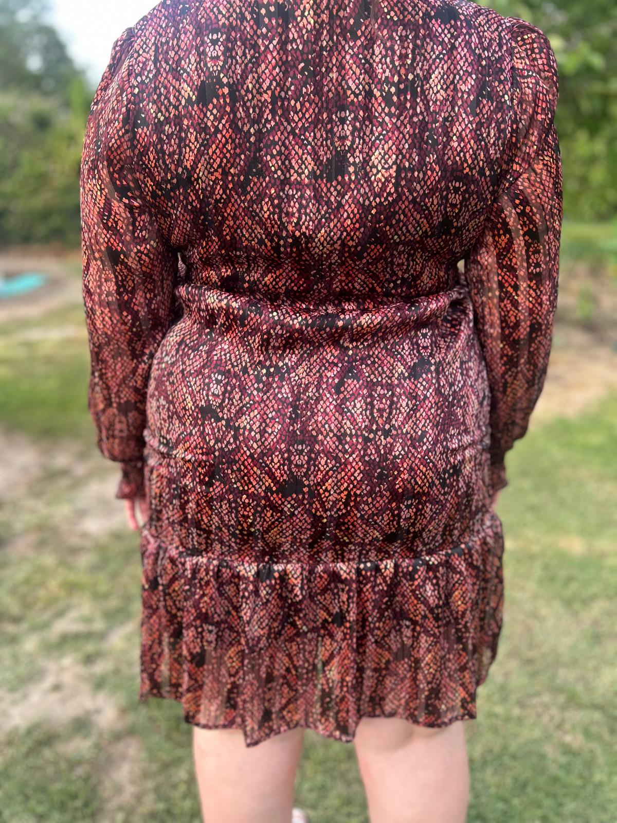 Robe camaïeu taille 40