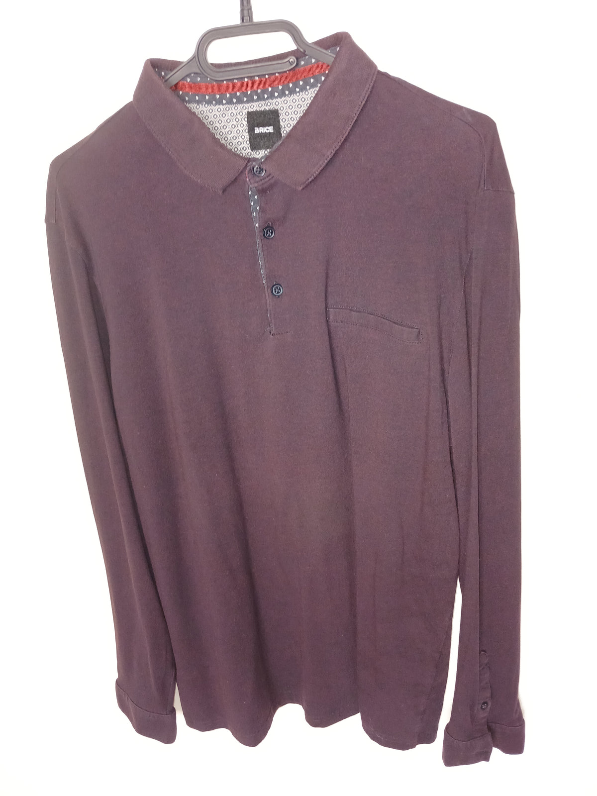 Polo manche longue brice ( XL )
